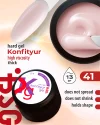 Hard gel Konfiture HIGH VISCOSITY 13 gr 41 Strawberry yogurt color