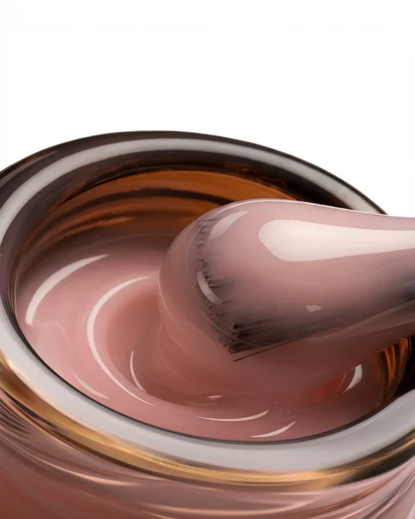 Hard gel in a bottle Konfityur LOW VISCOSITY 20 ml 25 Semi-transparent nude