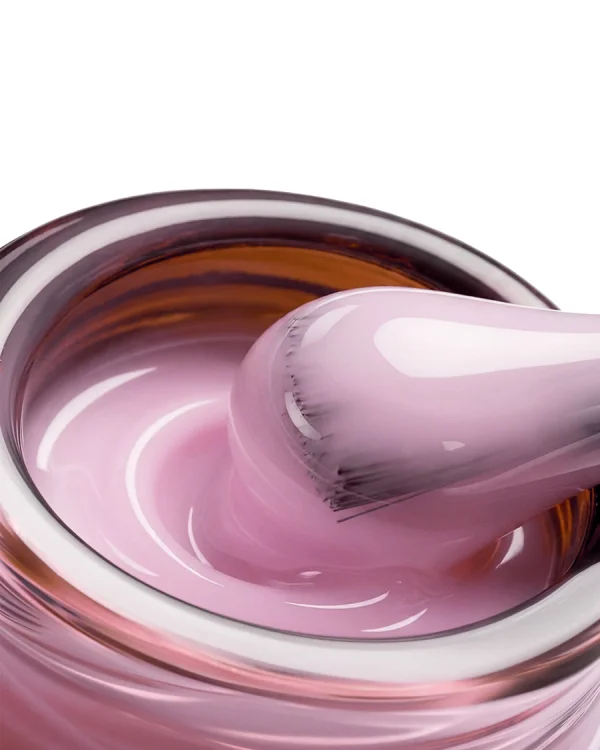 Hard gel in a bottle Konfityur LOW VISCOSITY 20 ml 41 Semi-transparent pink