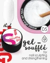 Hard gel Soufflé HIGH VISCOSITY 13 gr 05 Silvery white