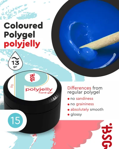 Polyjelly 15 Blue, bright blue