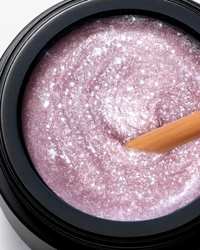 Hard gel Soufflé HIGH VISCOSITY 13 gr 06 purple, pink, silver