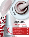 Hard gel in a bottle Konfityur LOW VISCOSITY 20 ml 37 Rosewood Nude