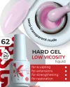 Hard gel in a bottle Konfityur LOW VISCOSITY 20 ml 62 Pink Veil