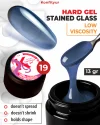 Hard gel Konfityur STAINED GLASS LOW VISCOSITY 13g 19 GLASS