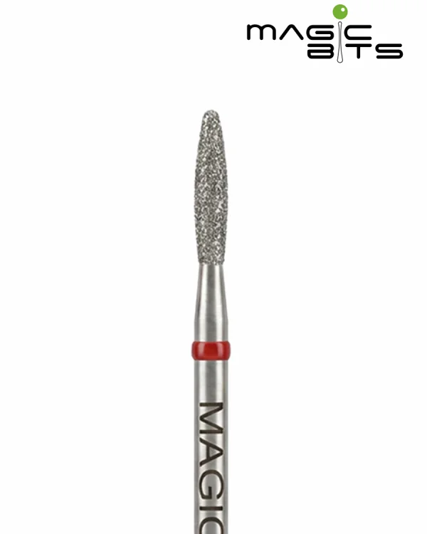 Cutter Magic Bits Flame 2.1 mm Rounded Tip (Price per bit) SOFT Flame 2.1 mm Rounded Tip
